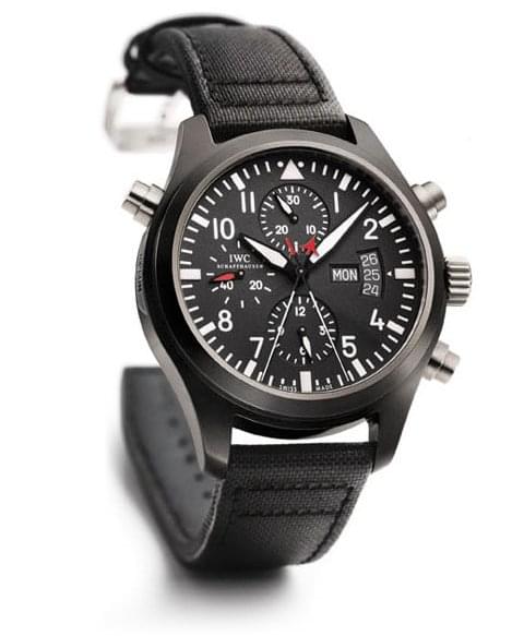 Copie IWC Pilot Double Chronograph Edition