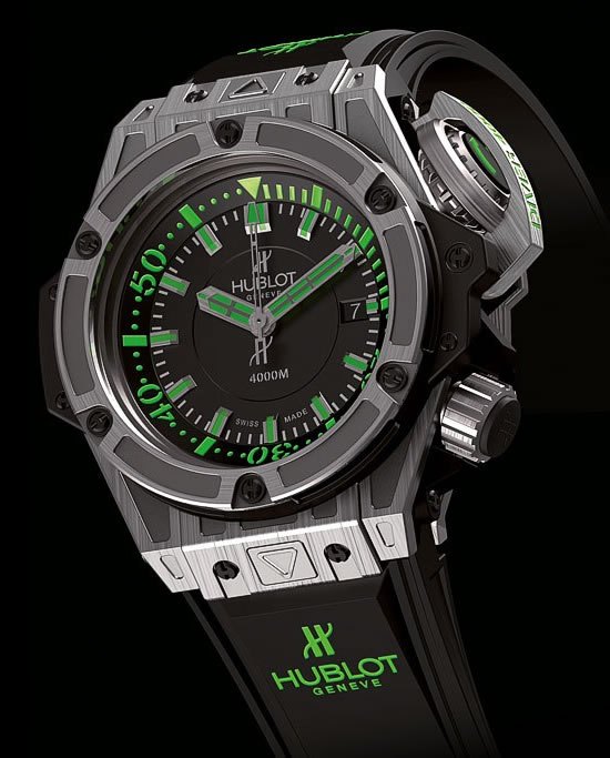 réplique hublot king power diver 4000m