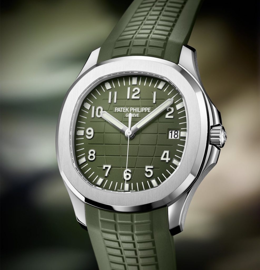 Réplique Patek Philippe Aquanaut 5168g Vert Kaki