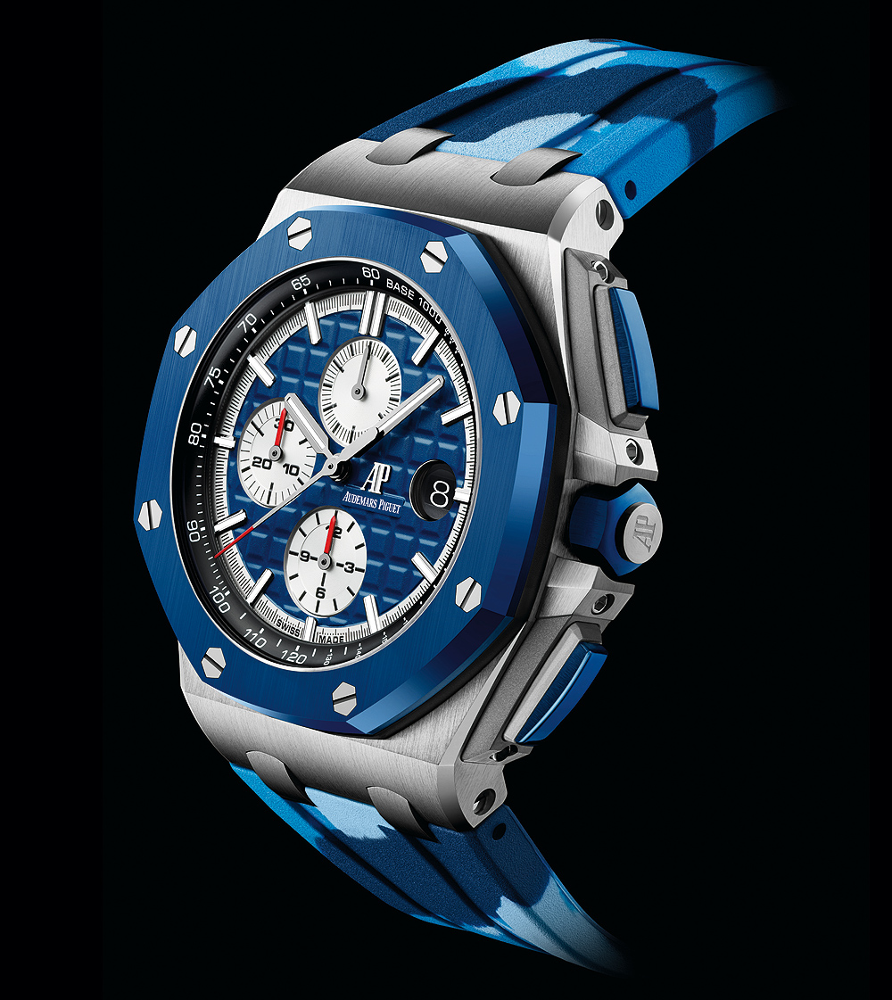 Audemars Piguet Royal Oak Offshore Chrono Camo Bleue