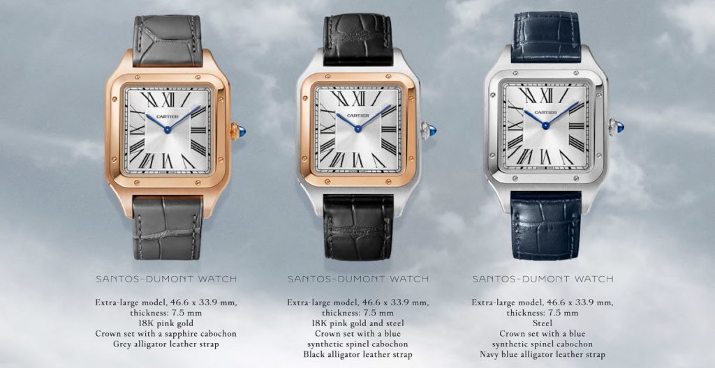 Replique Cartier Santos Dumont XL Hand-Wind 2020