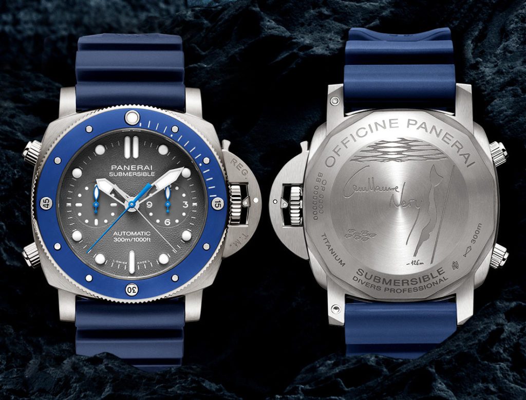 Replique Panerai Luminor Submersible Chrono Guillaume Nery Edition