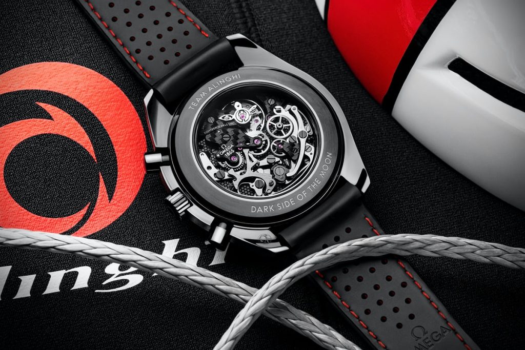 Copie Omega Speedmaster Dark Side Of The Moon 'Alinghi'