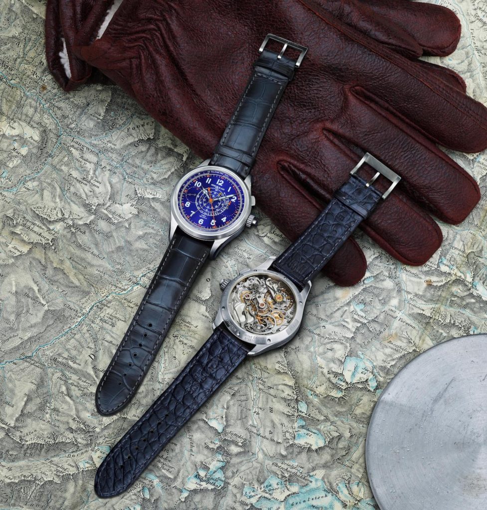 Replique Montblanc 1858 Split Second Chronograph Bleue