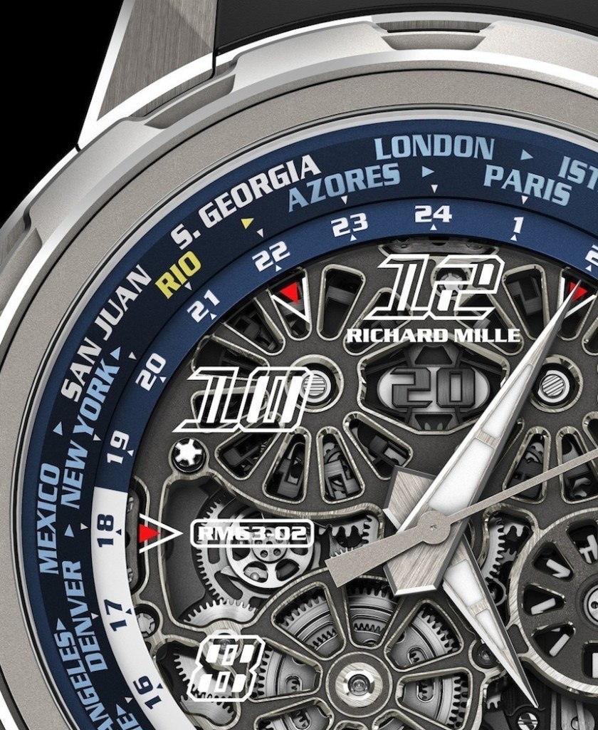 Replique Richard Mille RM 63-02World Timer Automatic