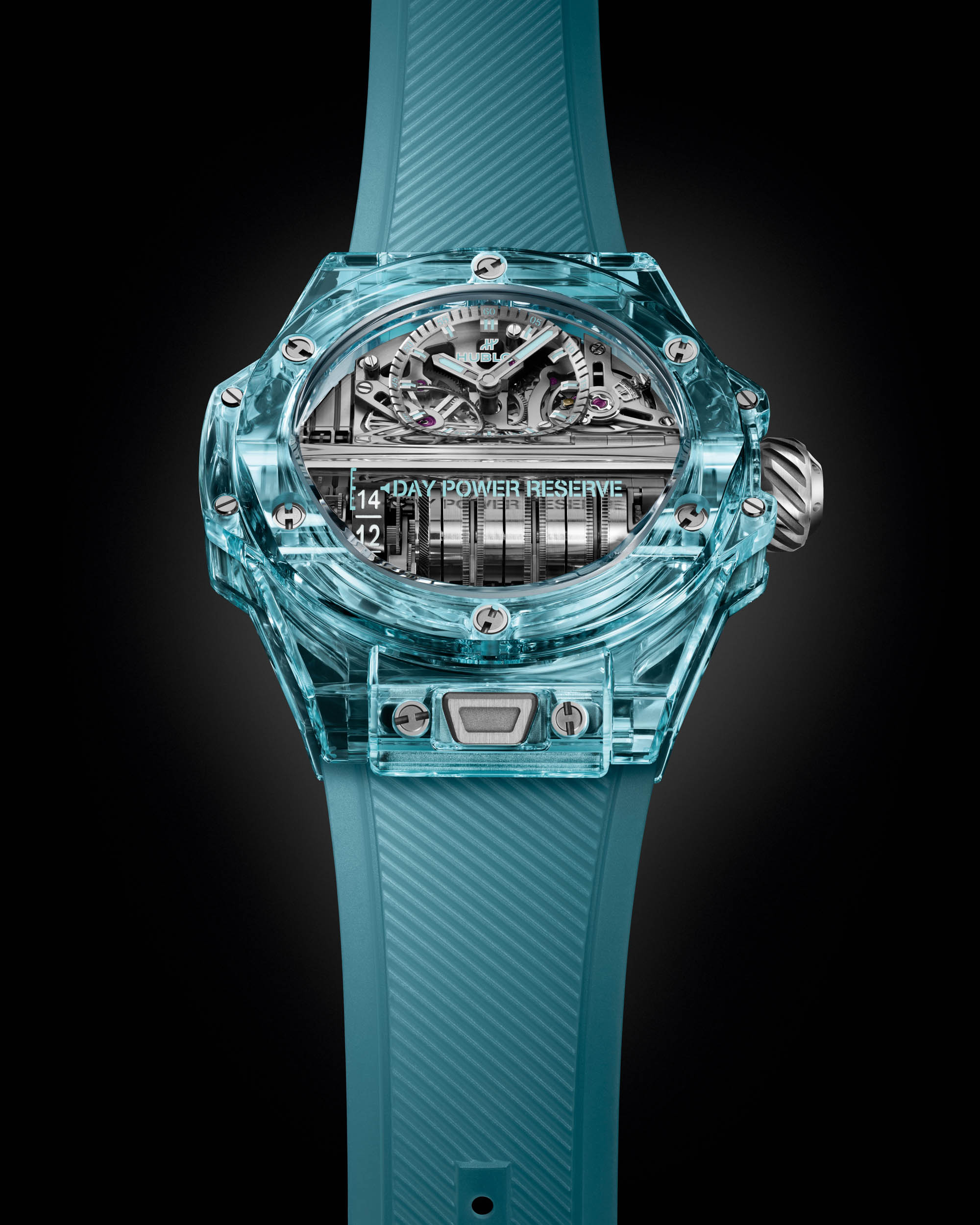 Hublot Big Bang MP-11 Water Blue Sapphire Replique Montre